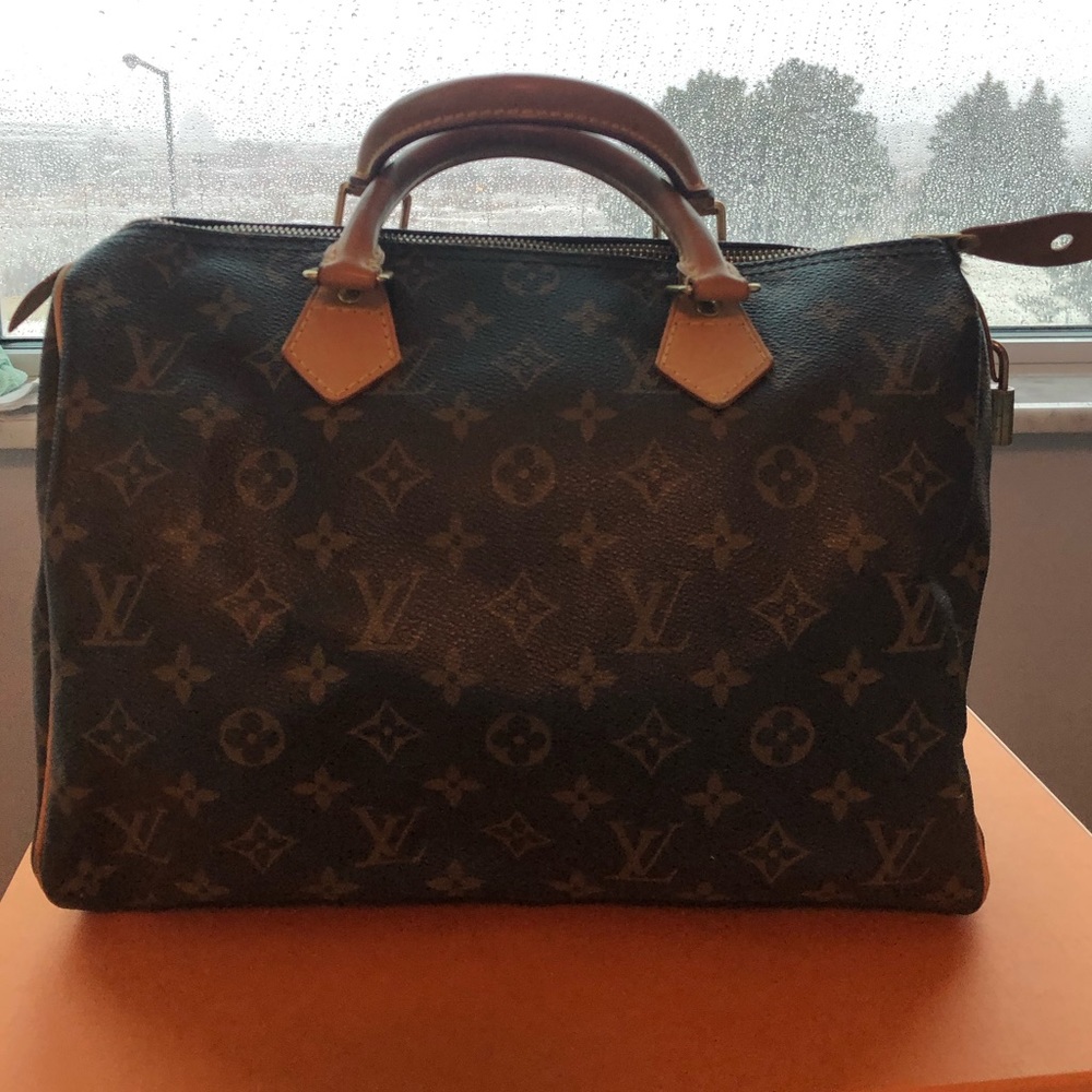 LV Monogram Canvas Speedy 30